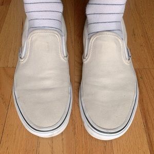off white van slip ons